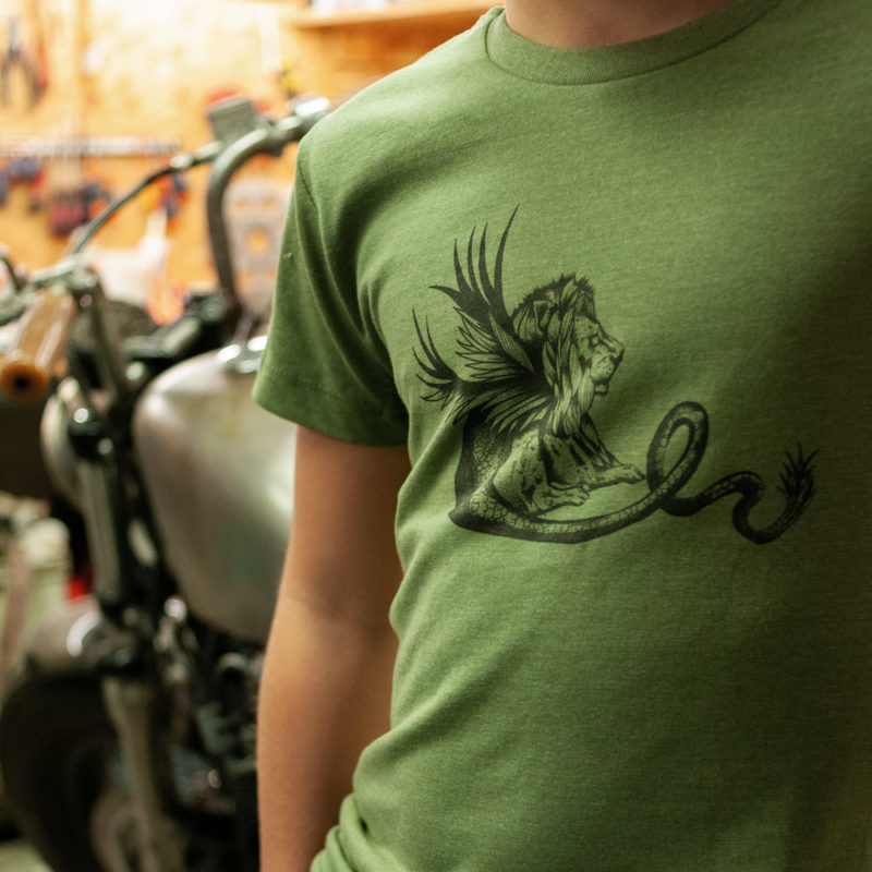 tee-shirt avec dessin animal - dit cheyenne tatoo