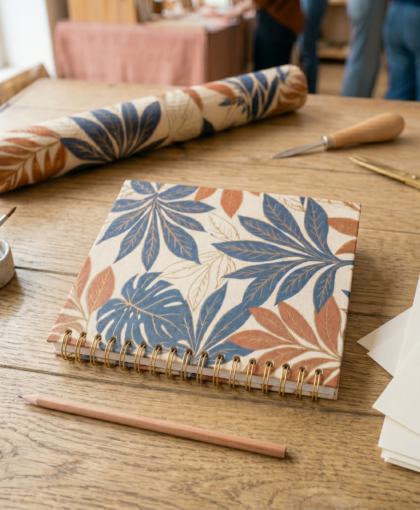 Atelier carnet spirale